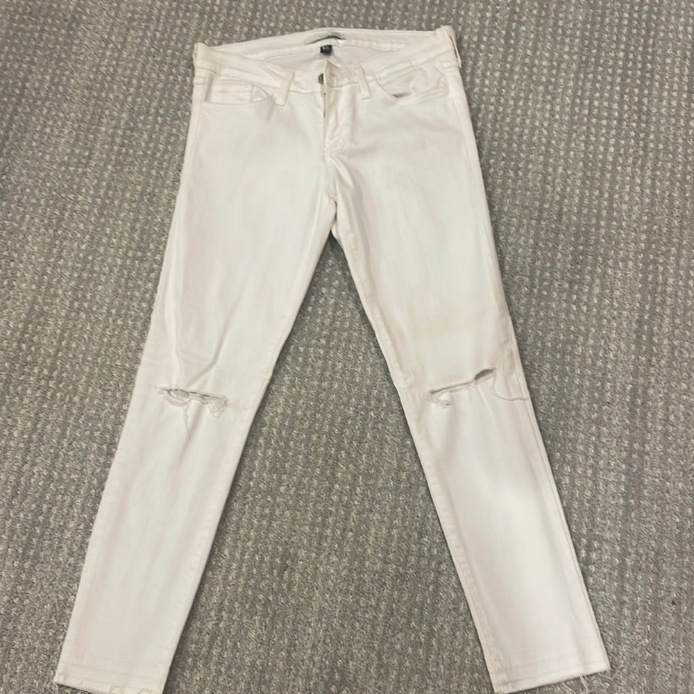 Brand new without tags white flying monkey skinny  stretch jeans